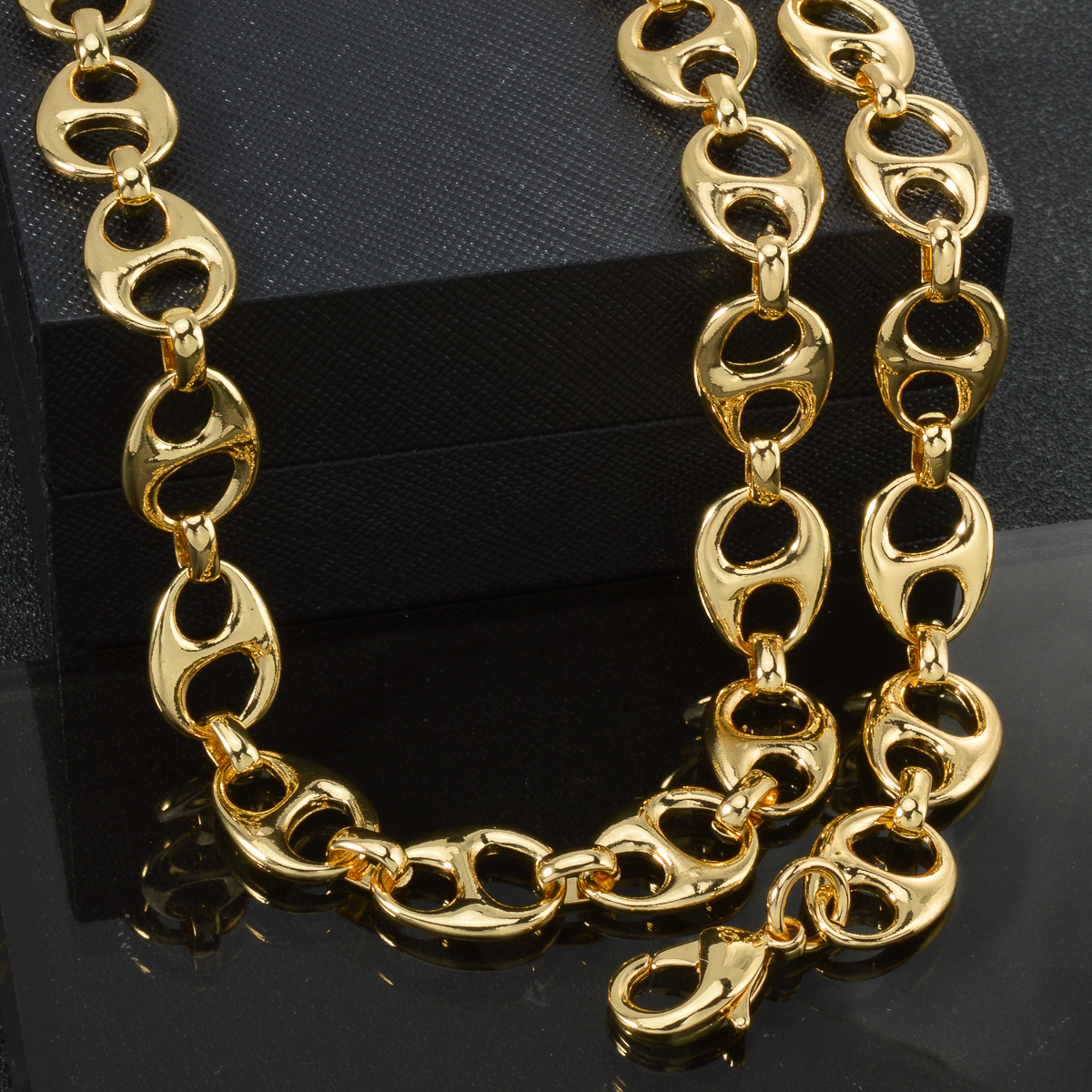 Men'S Accessories Dubai - Pig Nose 18k Gold Plated Necklace