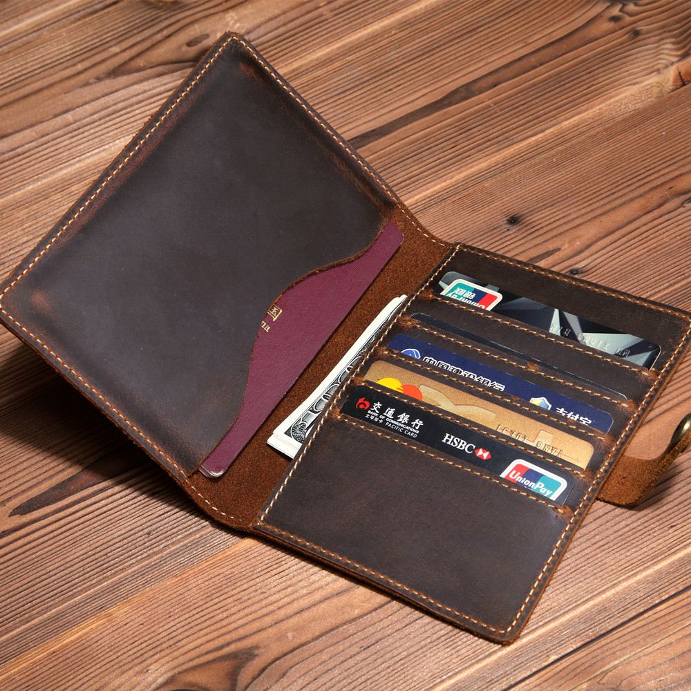 Men'S Accessories On Sale - Luxury Handmade Travel Passport Holder Men