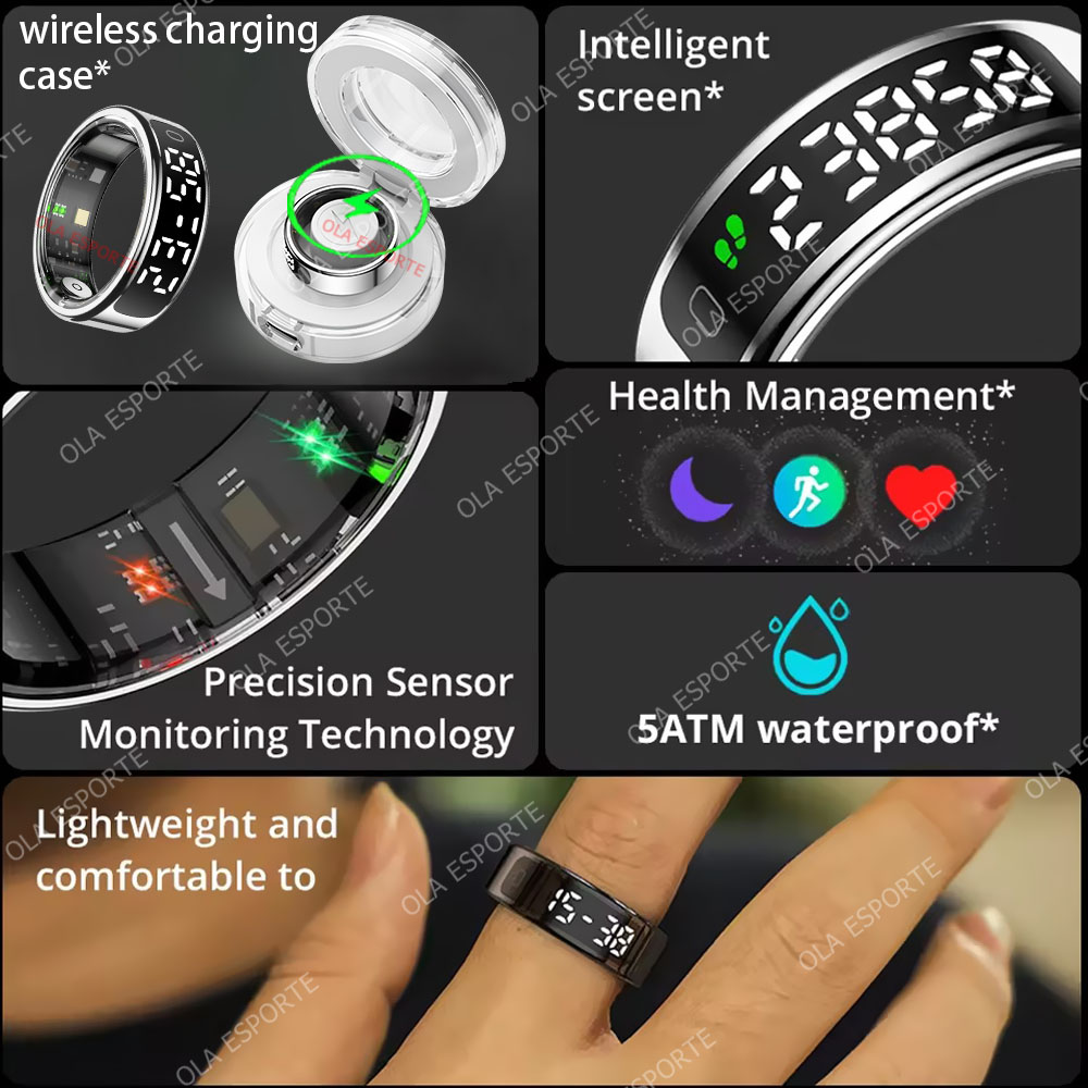 R13 Smart Ring with Display Sc – Men'S Accessories Display Bewertung und Preis