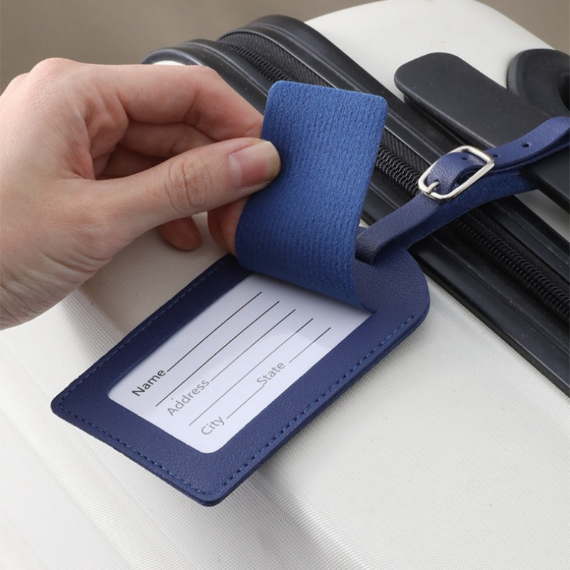 Women Men Luggage Tags PU Leat – Men Accessories Name Bewertung und Preis