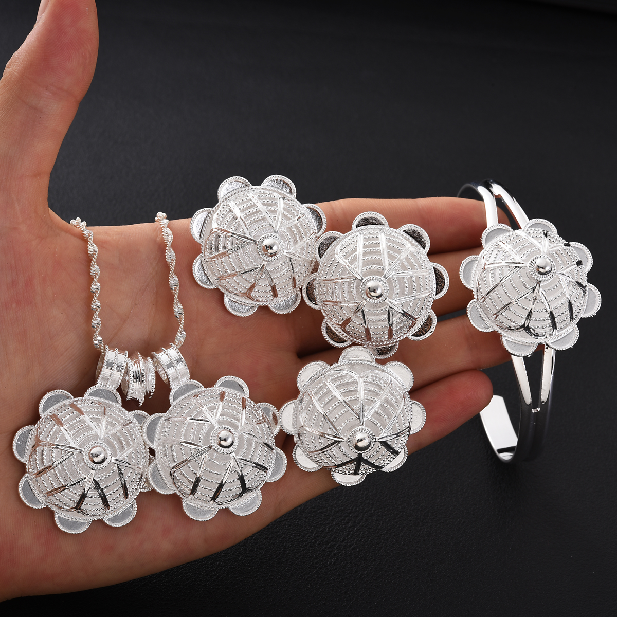 Africa Silver Color Jewelry Ac – Men'S Accessories Dubai Bewertung und Preis