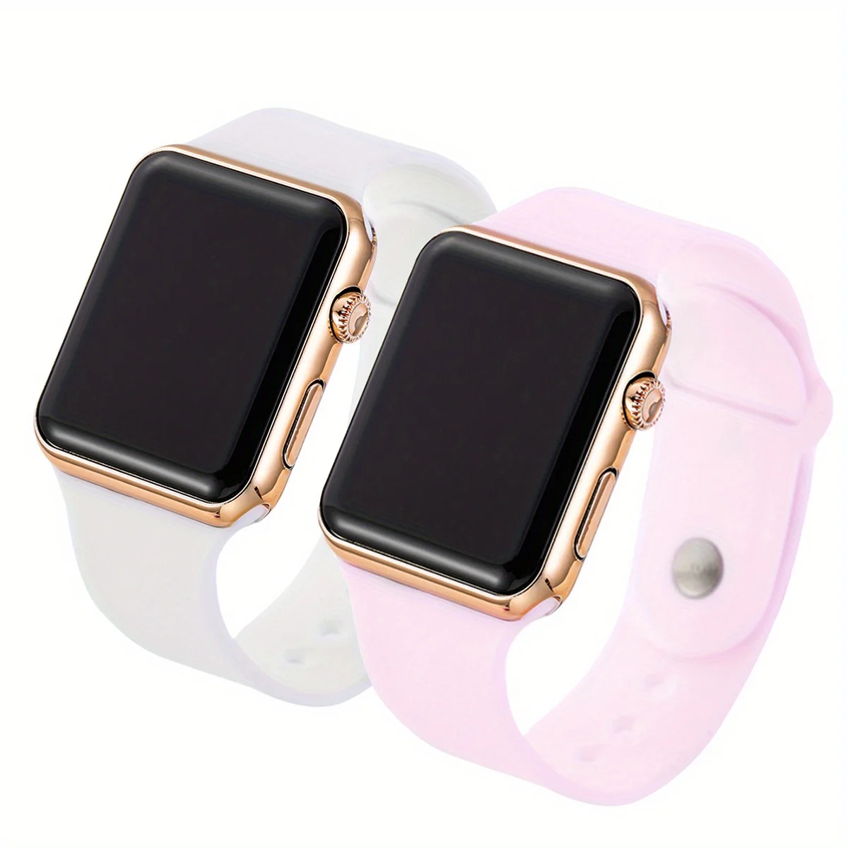 2pcs Couples Watch LED Display – Men'S Accessories Display Bewertung und Preis