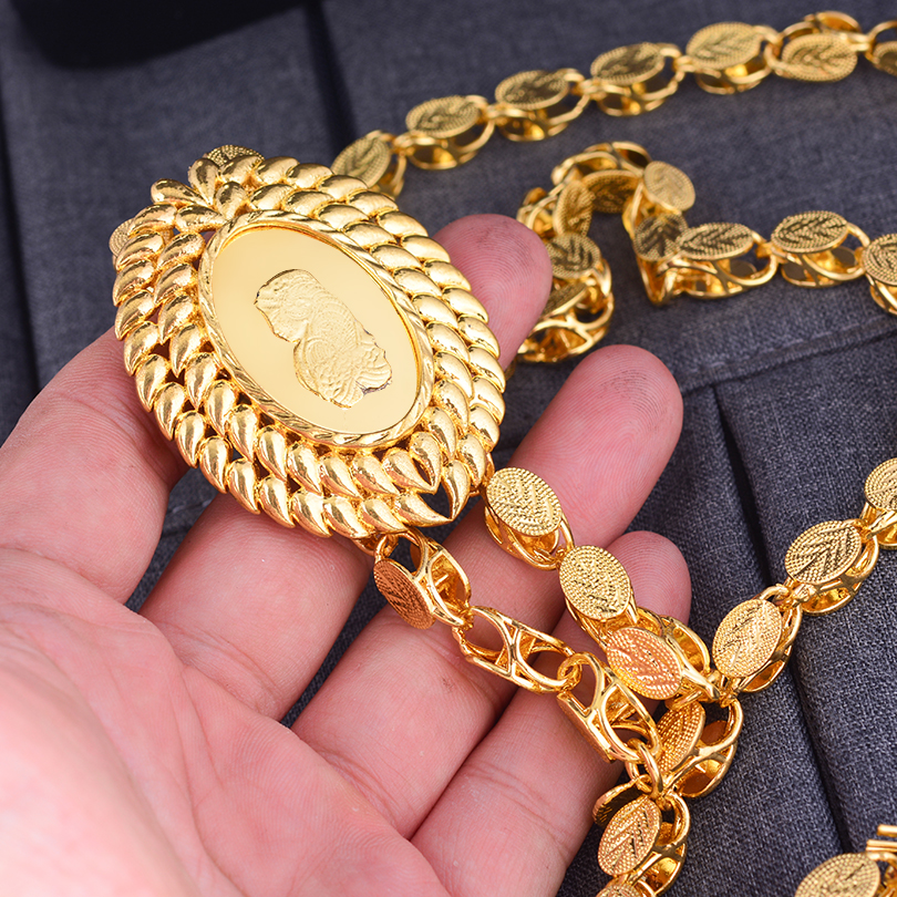 Dubai 24K Gold Color Jewelry S – Men'S Accessories Dubai Bewertung und Preis