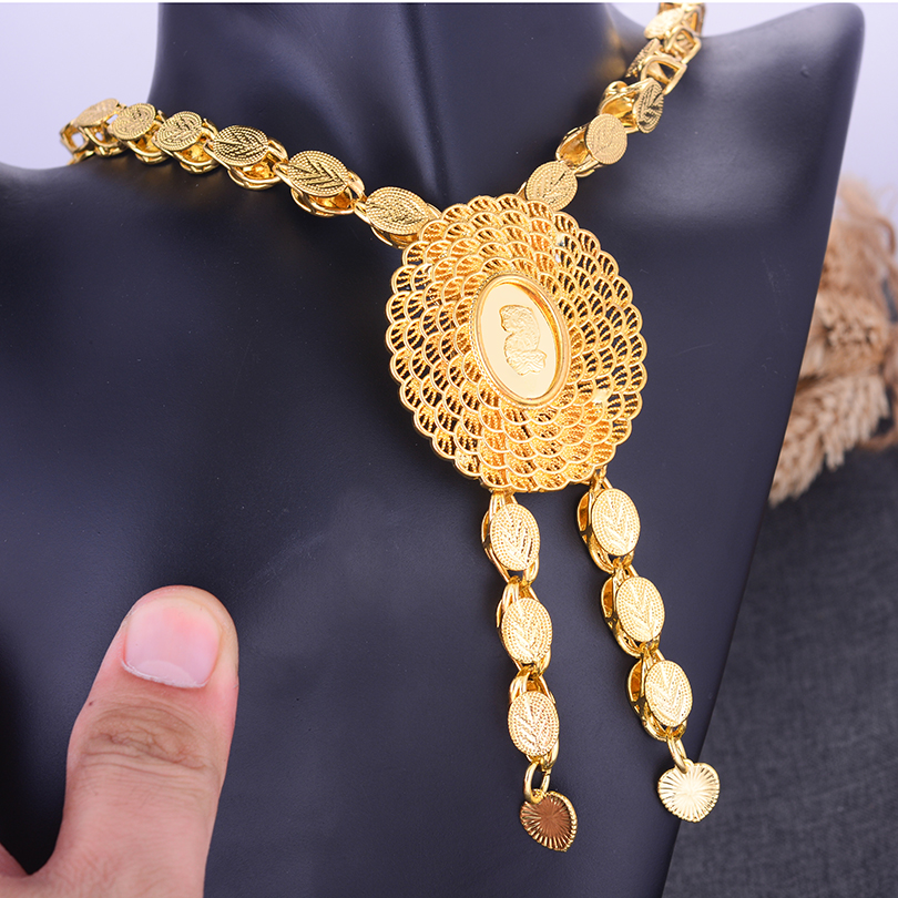 Dubai 24K Gold Color Jewelry S – Men'S Accessories Dubai Bewertung und Preis