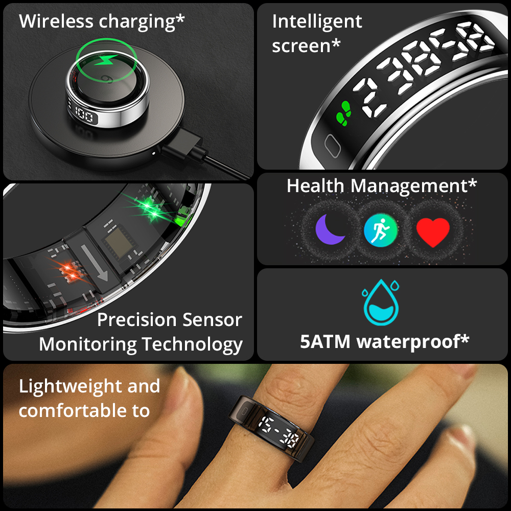 COLMI R12 Smart Ring with Disp – Men'S Accessories Display Bewertung und Preis