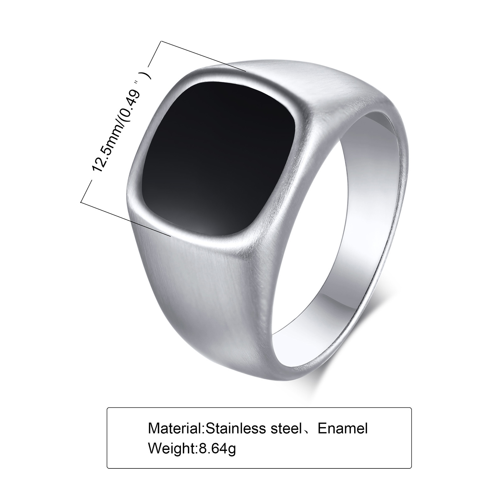 Men Stainless Steel Signet Rin – Signet Ring Men Bewertung und Preis