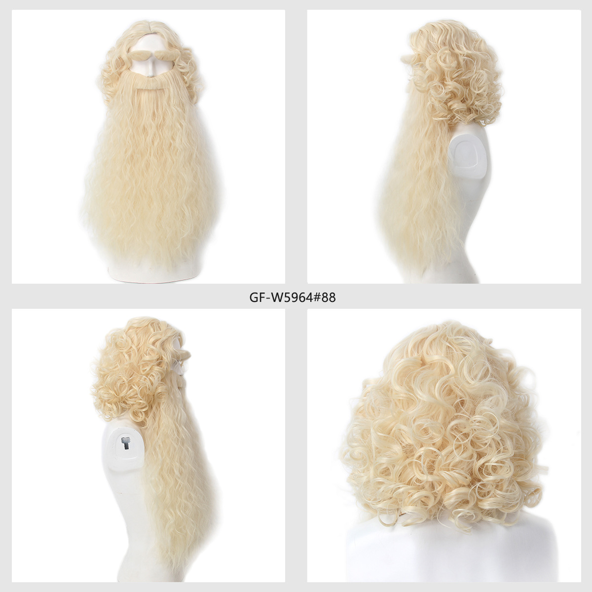 Christmas Santa Claus Hair Wig – Men Accessories Style Bewertung und Preis