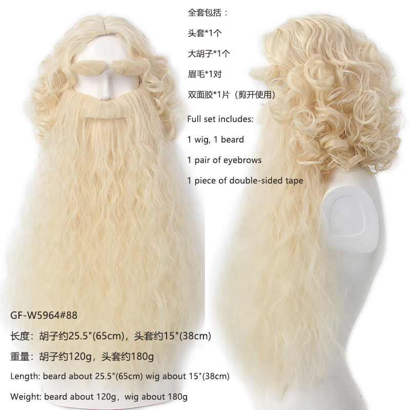 Christmas Santa Claus Hair Wig – Men Accessories Style Bewertung und Preis