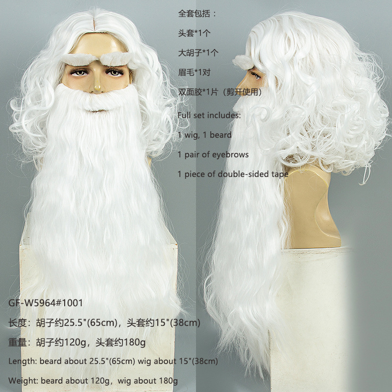 Christmas Santa Claus Hair Wig – Men Accessories Style Bewertung und Preis