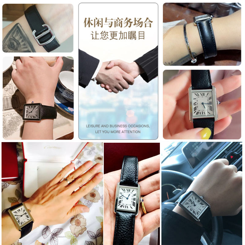 For Cartier TANK SOLO RONDE DE – Men'S Accessories Cartier Bewertung und Preis