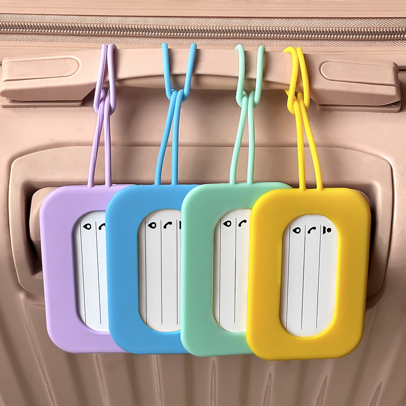 Silicone Luggage Tags Candy Co – Men Accessories Name Bewertung und Preis