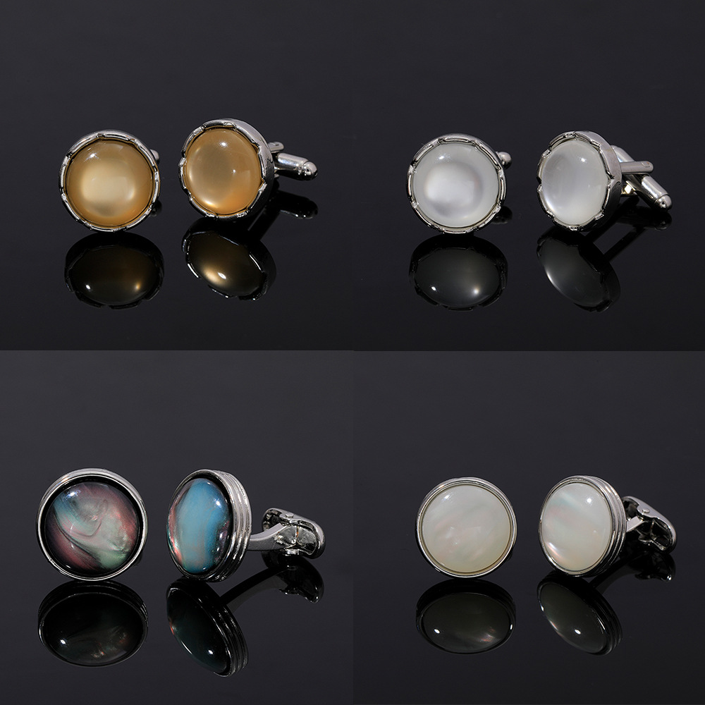 Round Crystal Cufflinks for Me – Men Accessories Style Bewertung und Preis