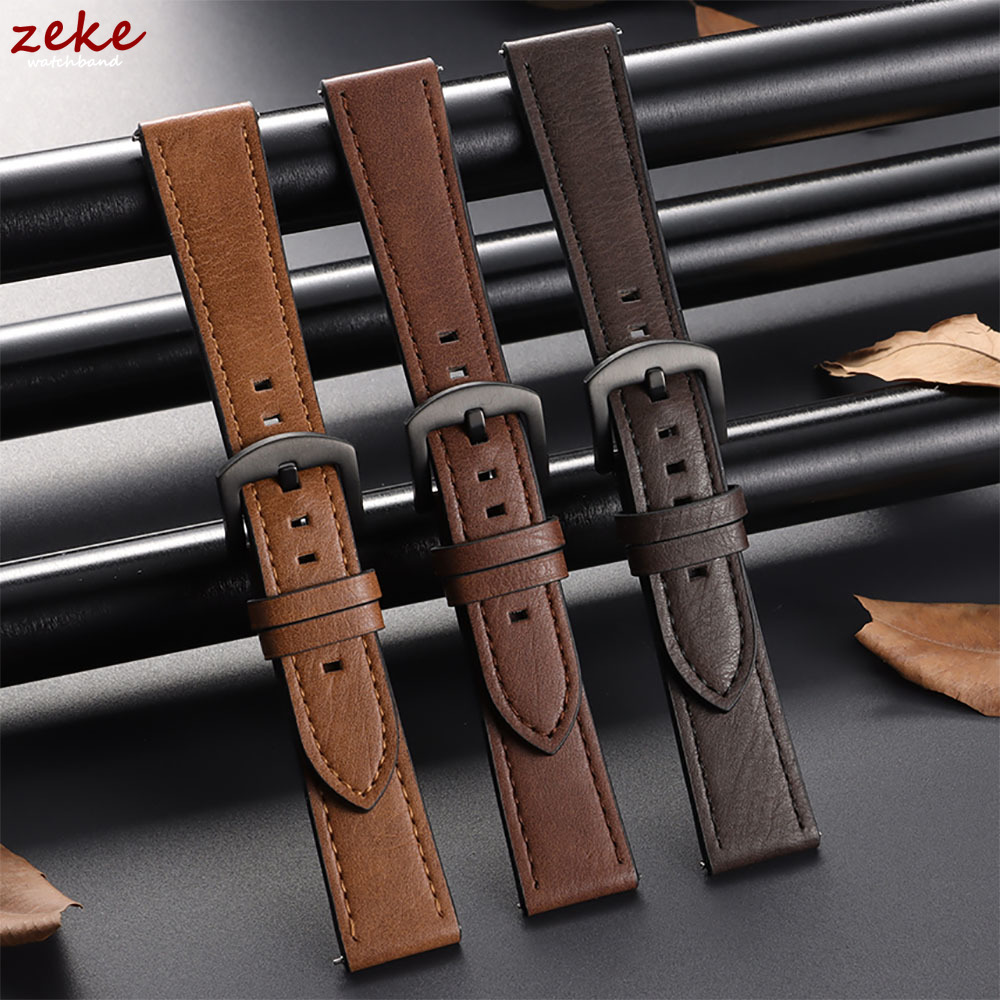 20/22mm Leather Strap Watchban – Men'S Accessories New Balance Bewertung und Preis