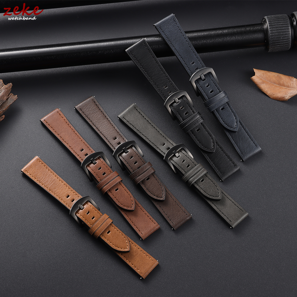 20/22mm Leather Strap Watchban – Men'S Accessories New Balance Bewertung und Preis