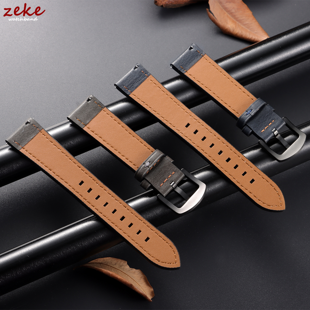 20/22mm Leather Strap Watchban – Men'S Accessories New Balance Bewertung und Preis