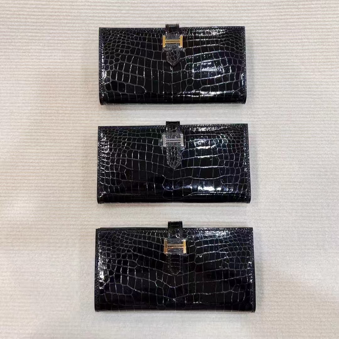 High Glossy Genuine Crocodile  – Men Accessories Photos Bewertung und Preis