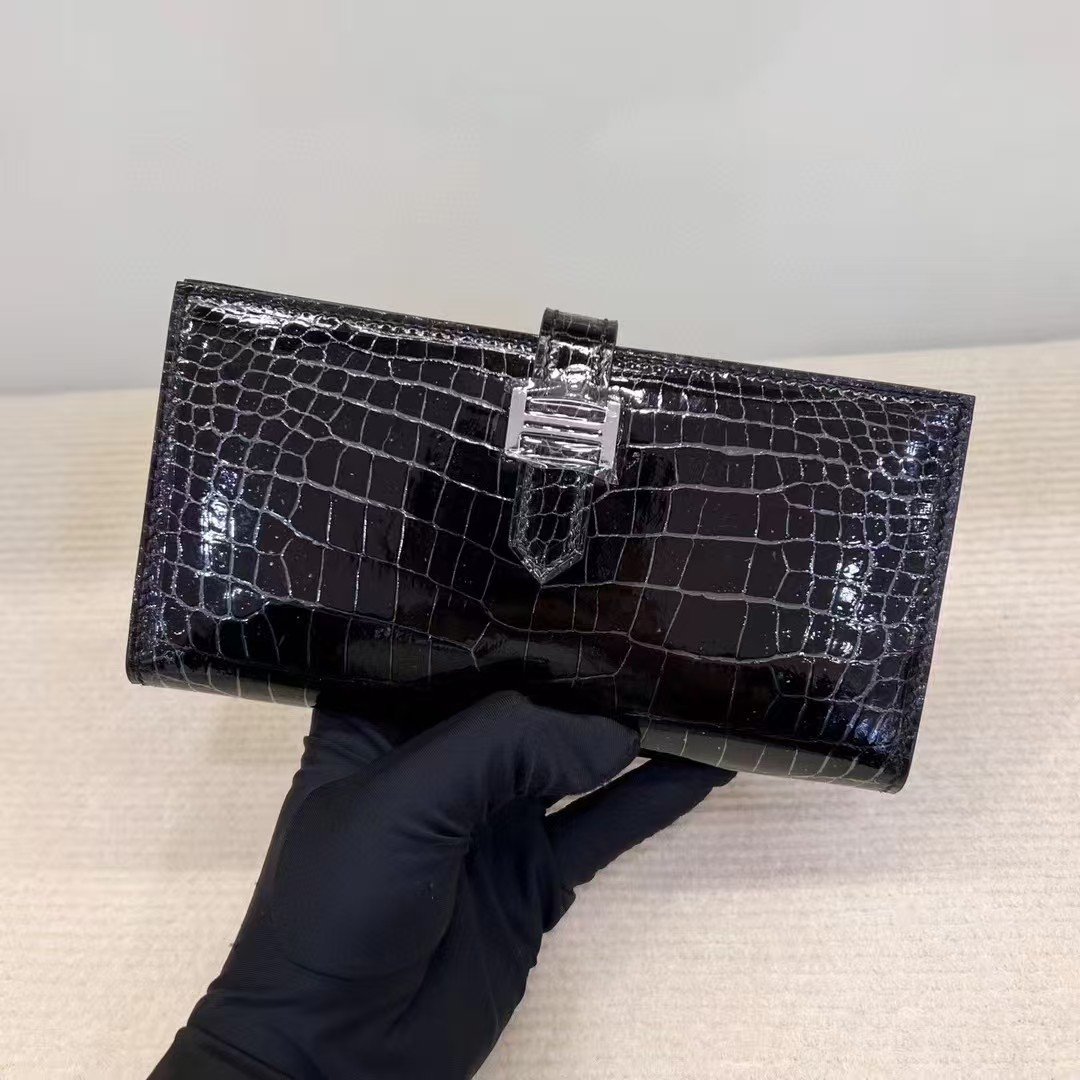 High Glossy Genuine Crocodile  – Men Accessories Photos Bewertung und Preis