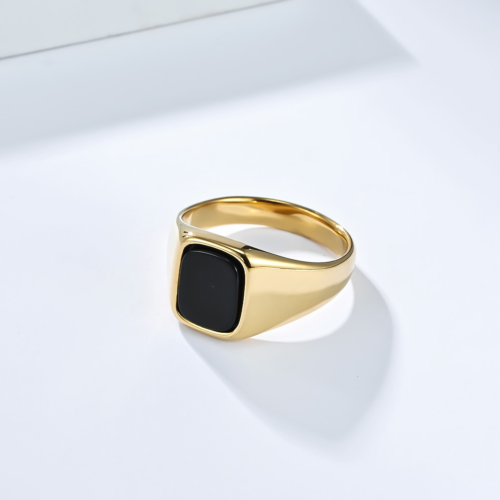 New Fashion Vintage Stainless  – Signet Ring Men Bewertung und Preis