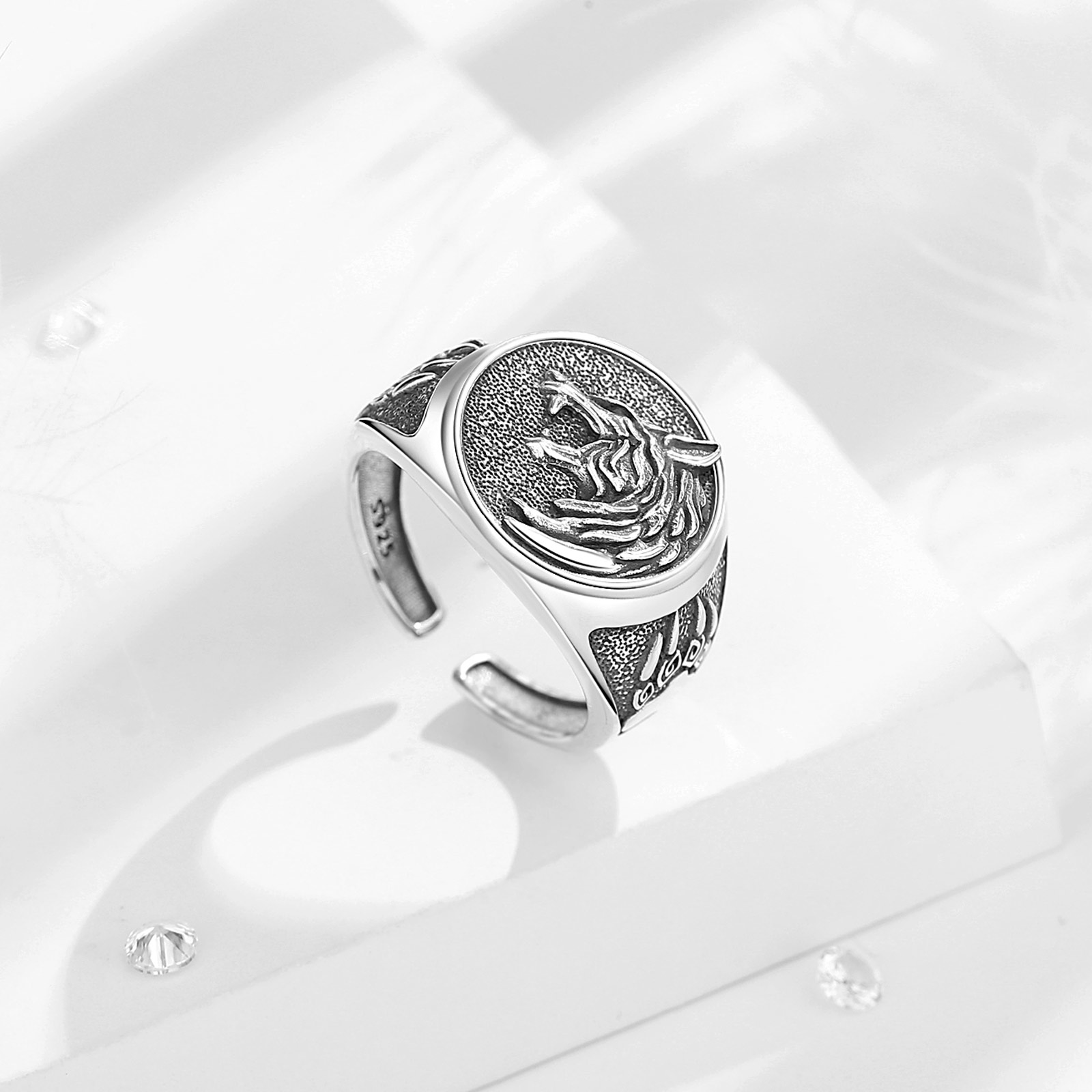 Eudora 925 Sterling Silver Vik – Signet Ring Men Bewertung und Preis