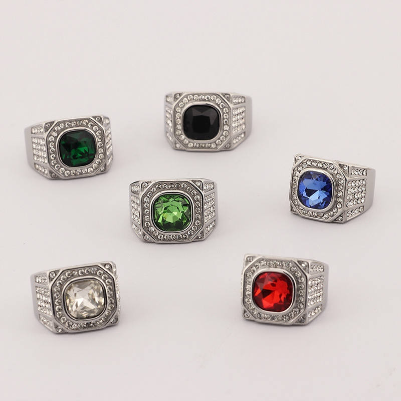 Men's Stainless Steel Shinny M – Signet Ring Men Bewertung und Preis