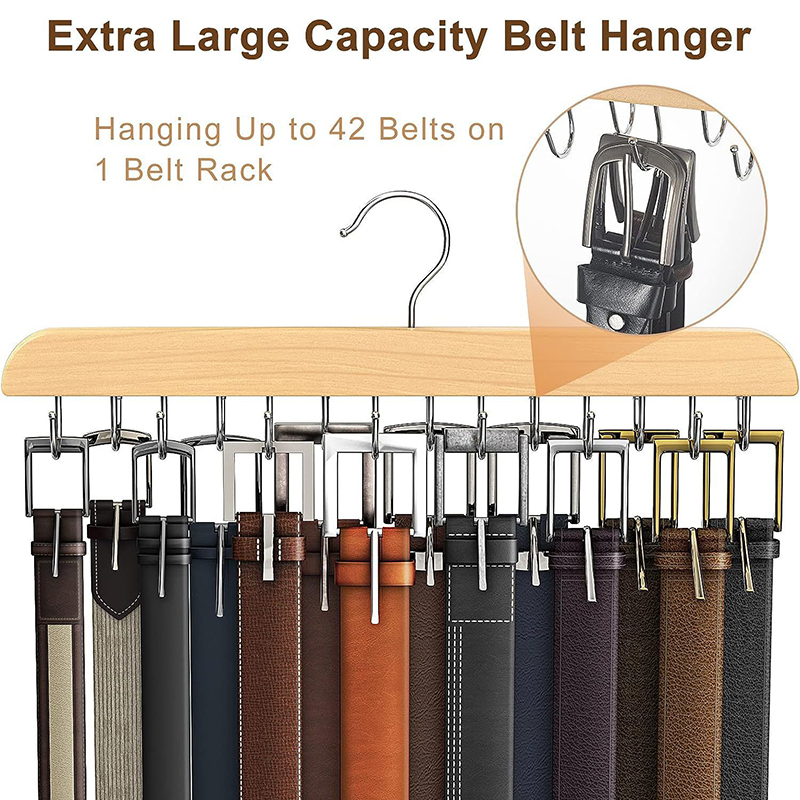 Wooden Belt Rack Women Storage – Men'S Accessories Wardrobe Bewertung und Preis