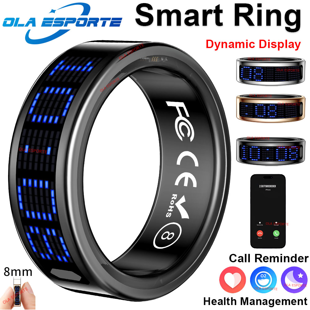 2025 Smart Ring Men Women LED  – Men'S Accessories Display Bewertung und Preis