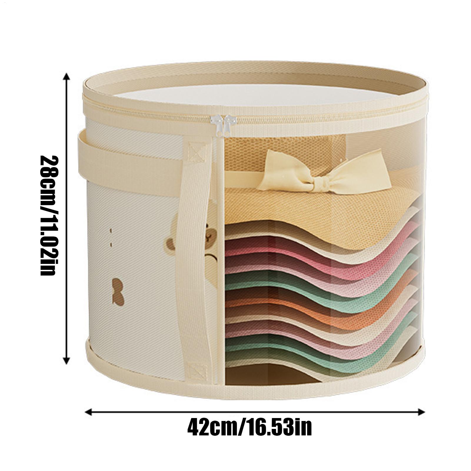 1pc Hat Storage Box Beach Hat  – Men'S Accessories Wardrobe Bewertung und Preis