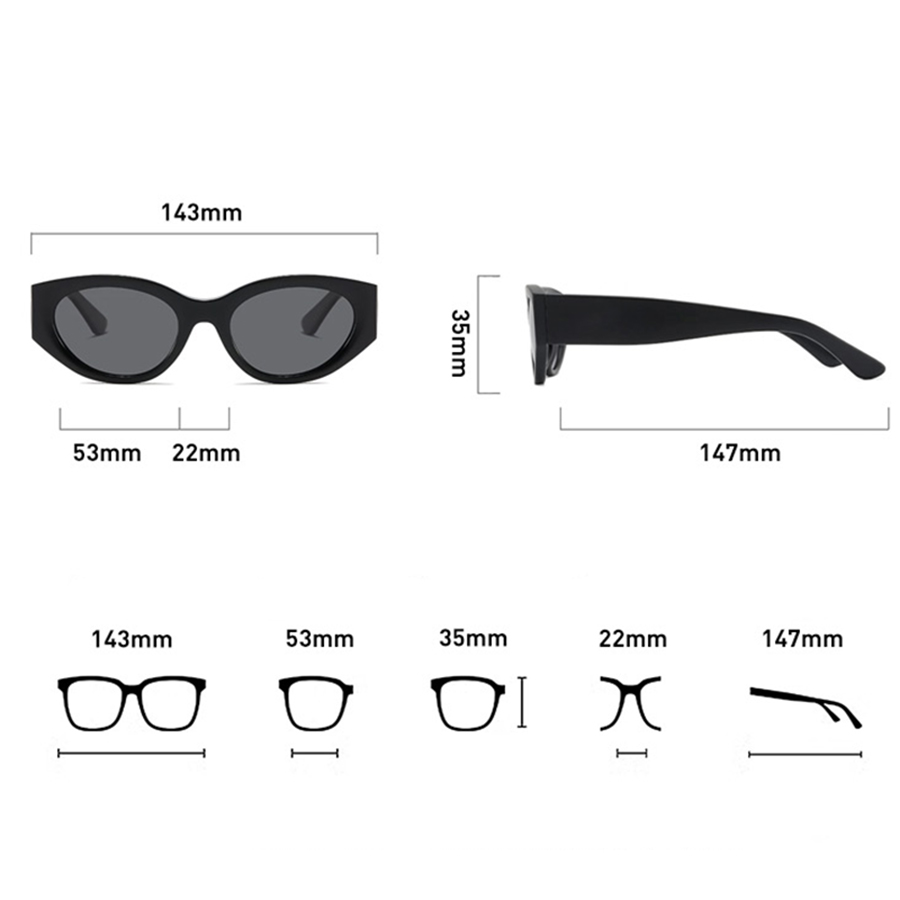Women Men Classic Cat-Eye Pola – Men Accessories Style Bewertung und Preis