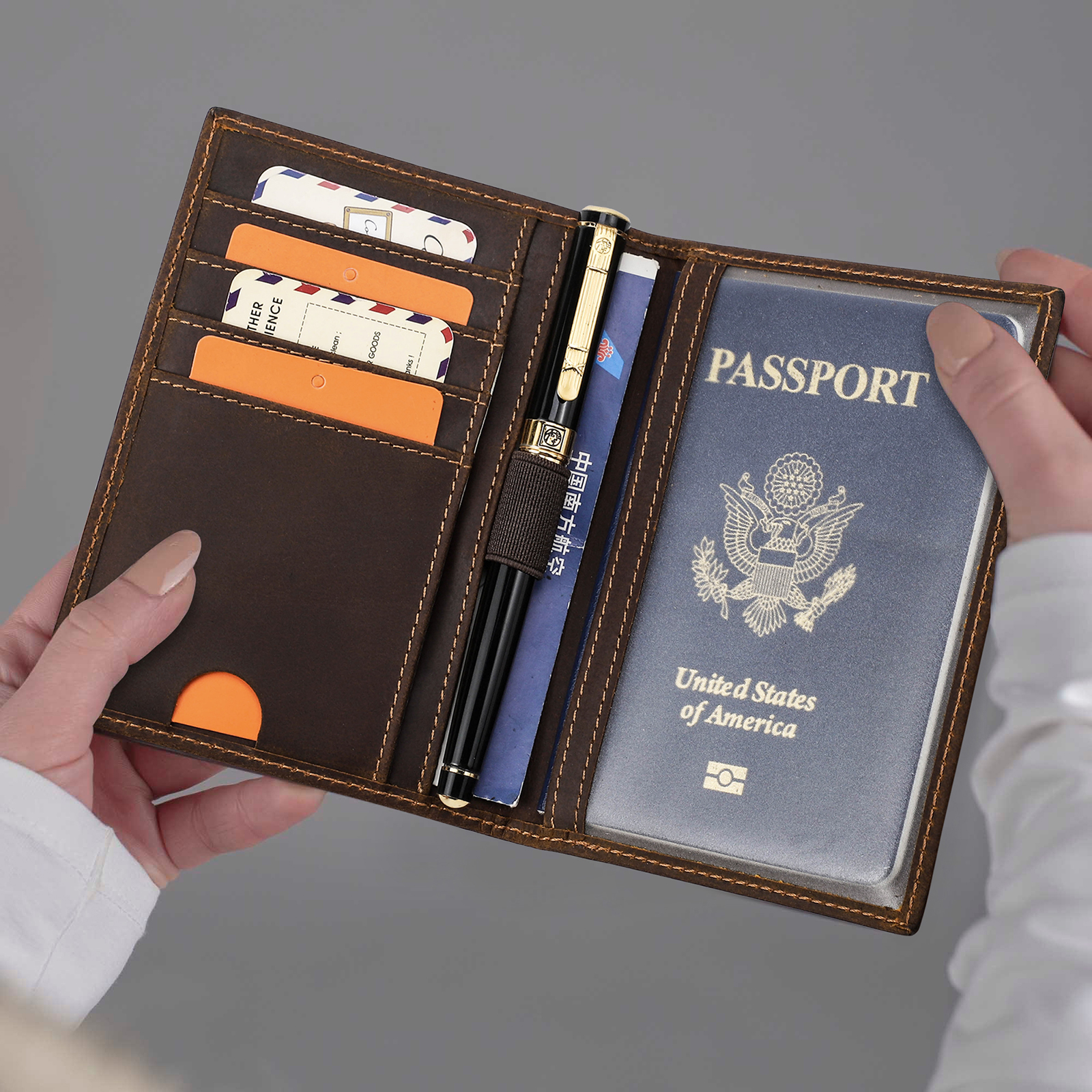 CONTACT'S Passport Holder Men  – Men'S Accessories On Sale Bewertung und Preis