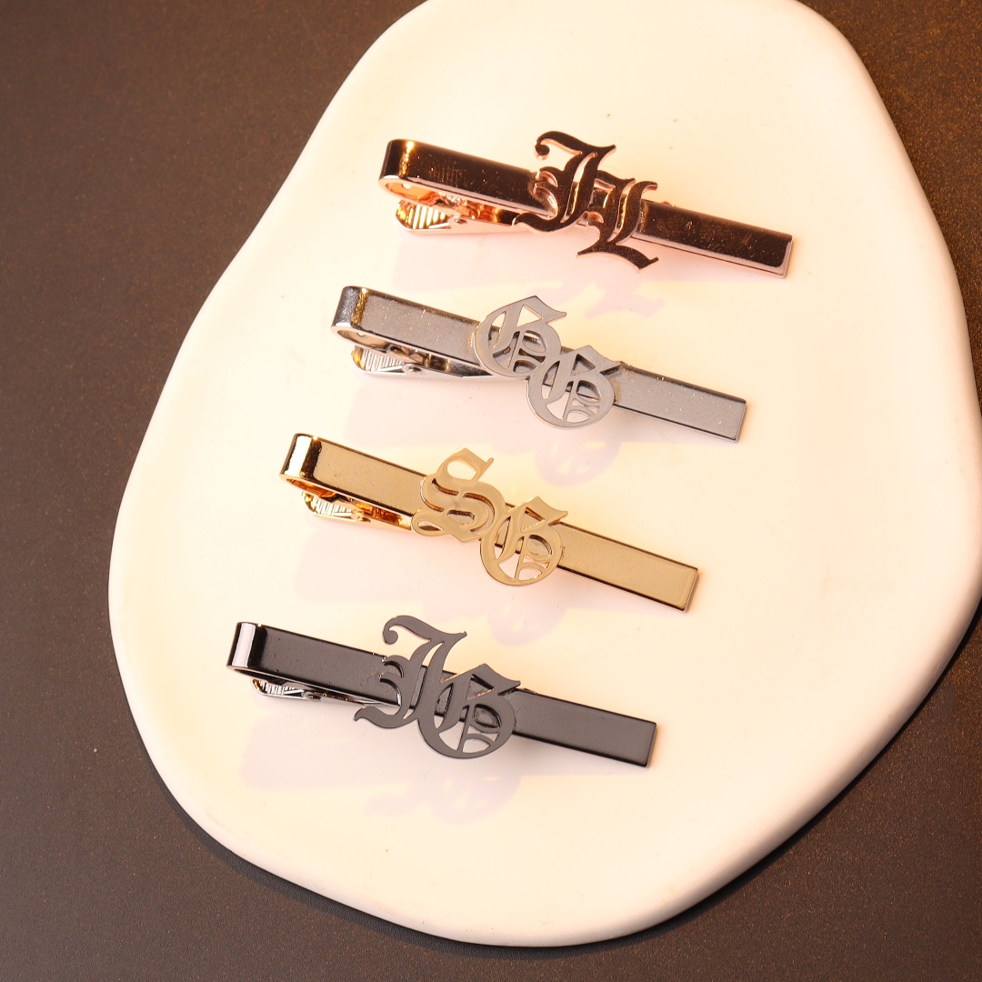 Custom Name Initials Tie Clip  – Men Accessories Name Bewertung und Preis