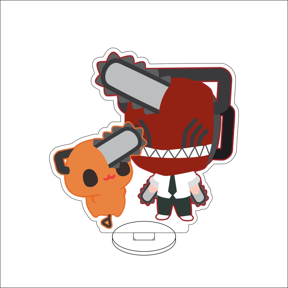 10CM Anime Chainsaw Man Pochit – Men Accessories Gift Bewertung und Preis