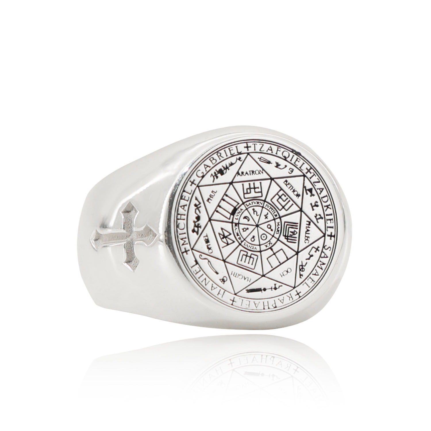 20mm Solid Signet Ring 925 Sil – Signet Ring Men Bewertung und Preis