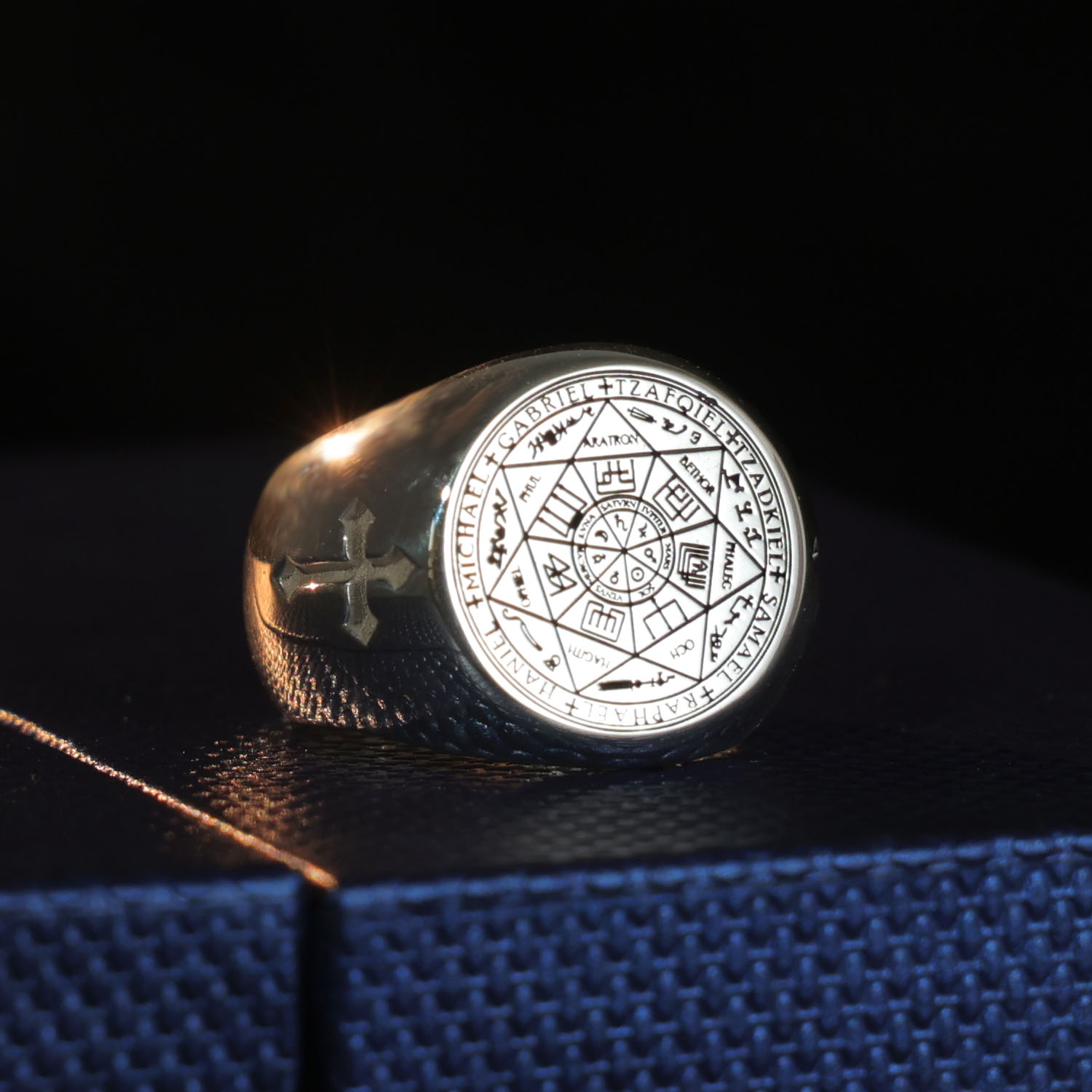 20mm Solid Signet Ring 925 Sil – Signet Ring Men Bewertung und Preis