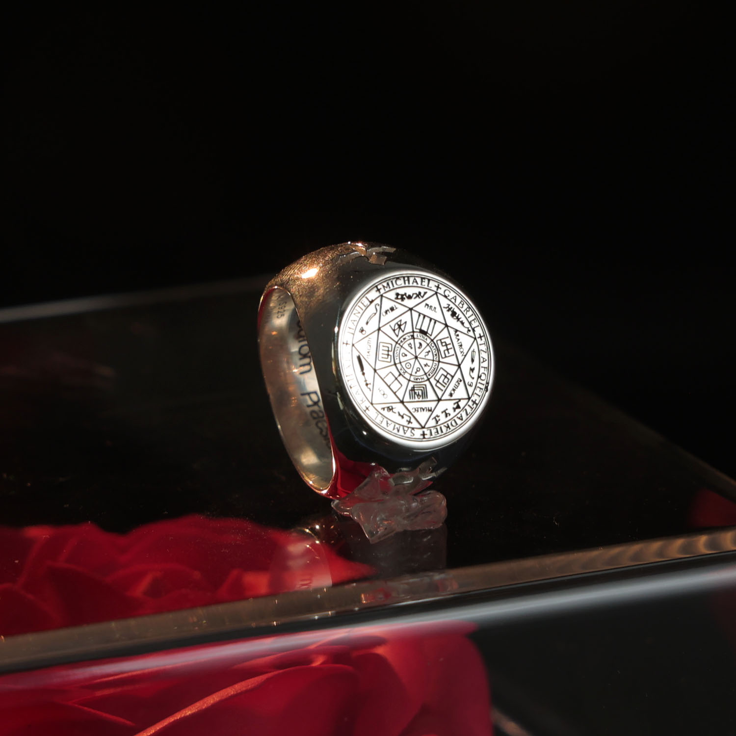 20mm Solid Signet Ring 925 Sil – Signet Ring Men Bewertung und Preis