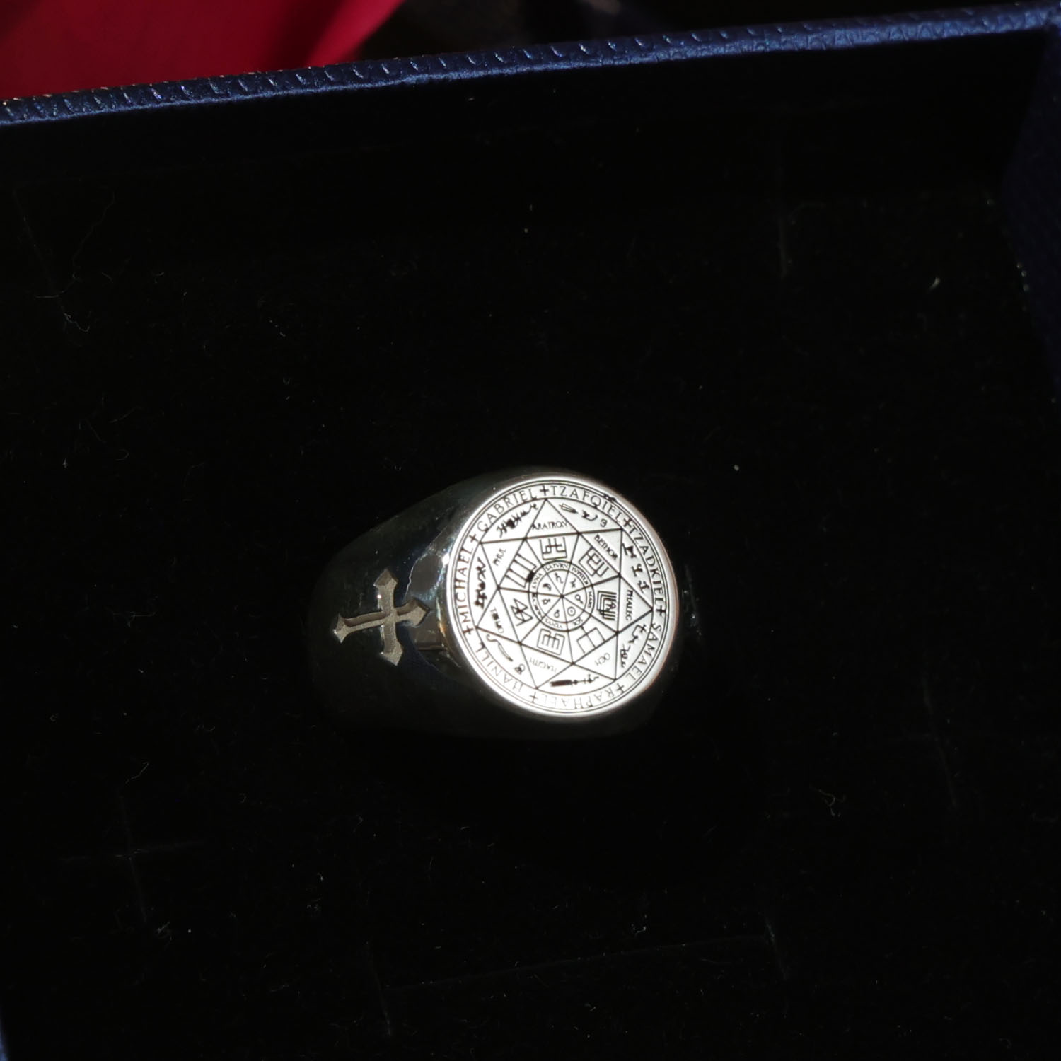 20mm Solid Signet Ring 925 Sil – Signet Ring Men Bewertung und Preis