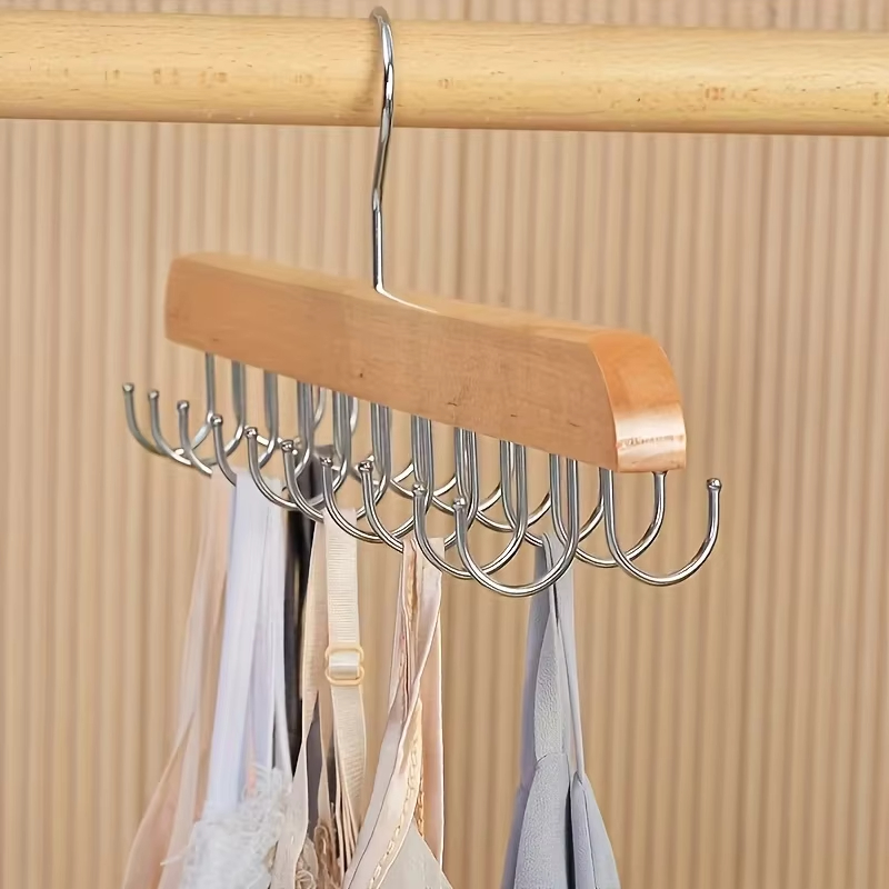 Wooden Tie Hangers Belt Rack W – Men'S Accessories Wardrobe Bewertung und Preis