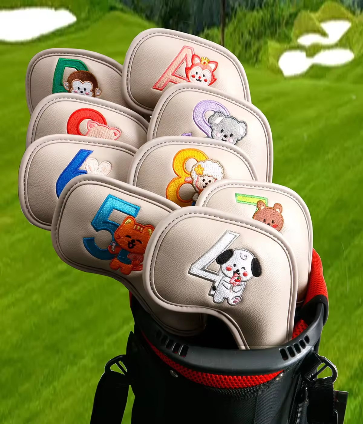9Pcs Cute Cartoon Animal Golf  – Men Accessories Style Bewertung und Preis