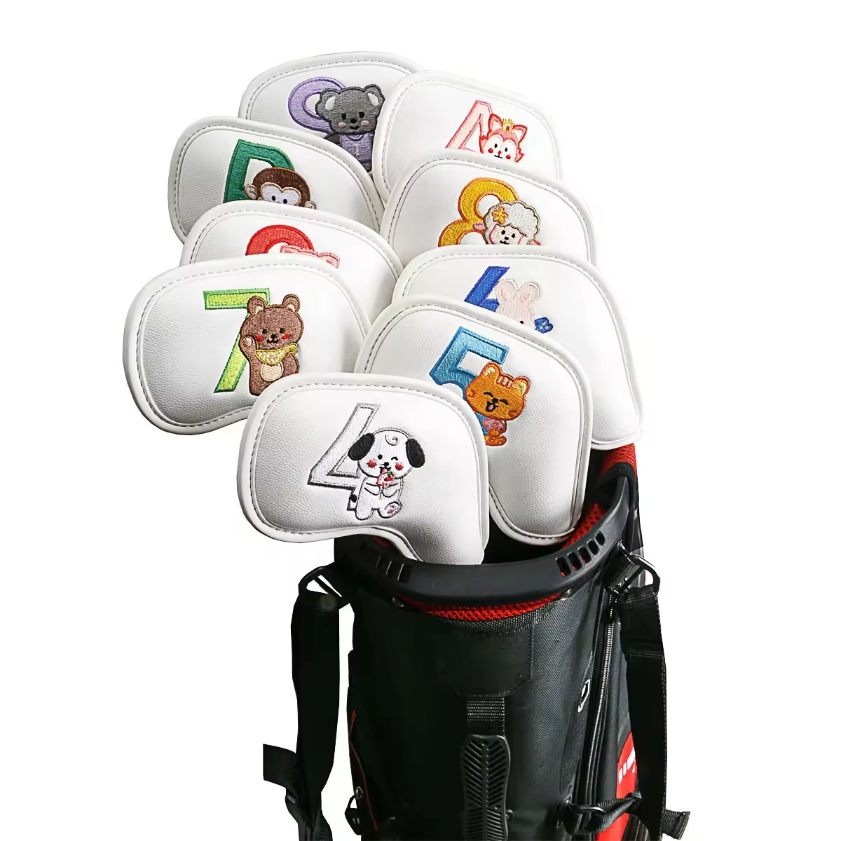 9Pcs Cute Cartoon Animal Golf  – Men Accessories Style Bewertung und Preis