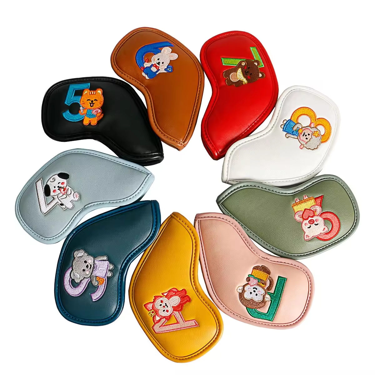9Pcs Cute Cartoon Animal Golf  – Men Accessories Style Bewertung und Preis