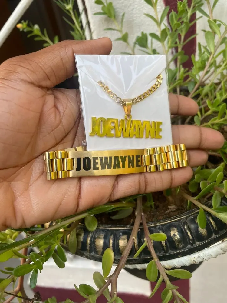 Custom Men Name Necklace Big B – Men Accessories Name Bewertung und Preis