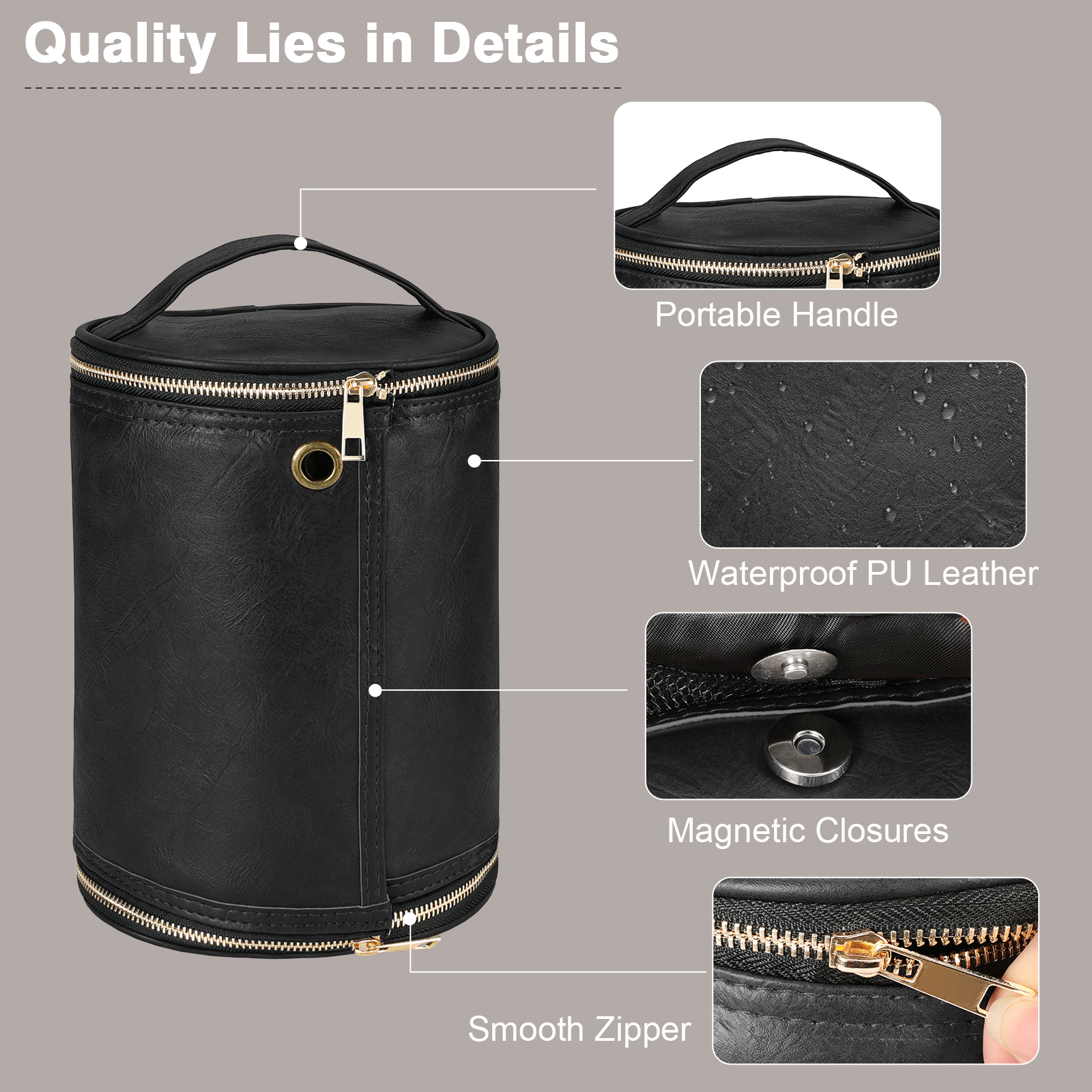 Luxspire Leather Toiletry Bag  – Men'S Accessories Wardrobe Bewertung und Preis