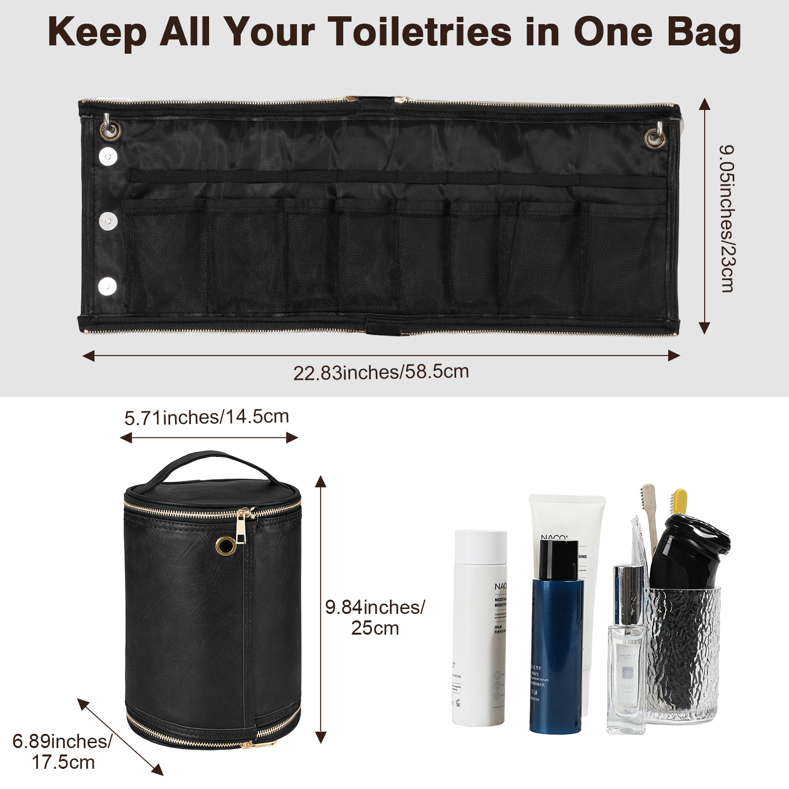 Luxspire Leather Toiletry Bag  – Men'S Accessories Wardrobe Bewertung und Preis