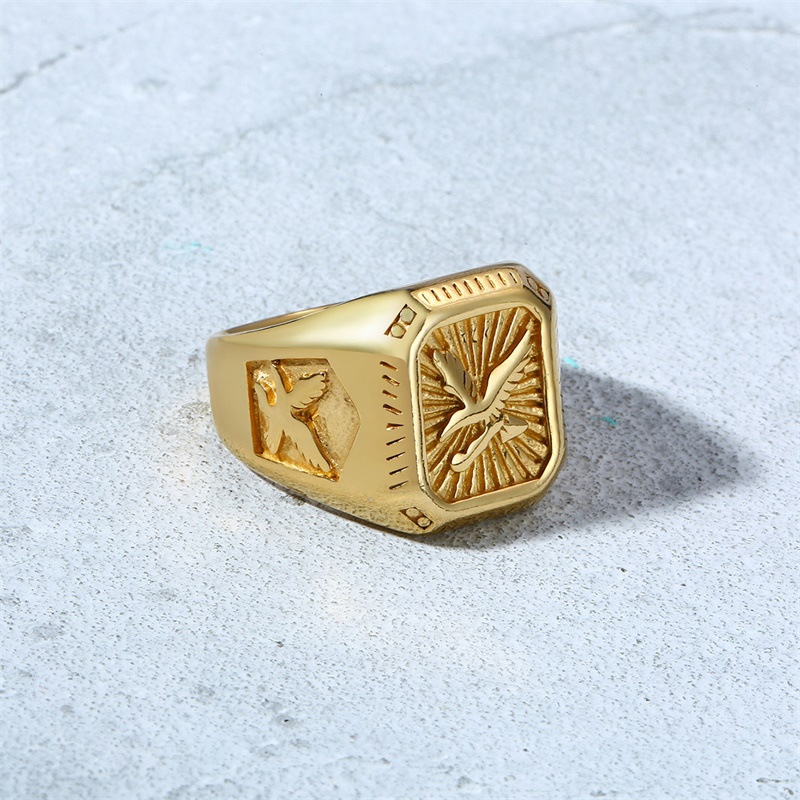 Bald Eagle Signet Ring For Men – Signet Ring Men Bewertung und Preis