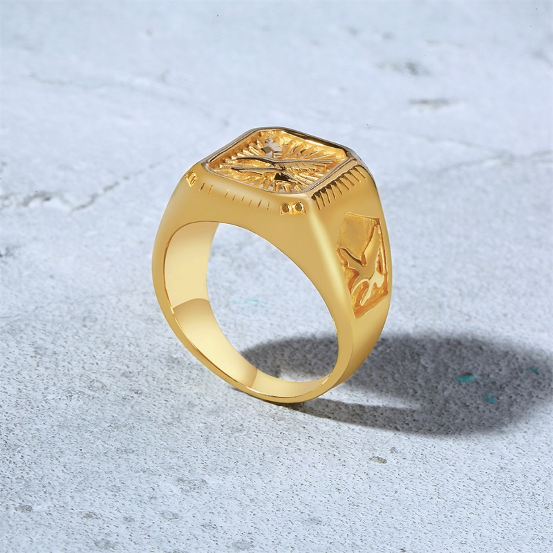 Bald Eagle Signet Ring For Men – Signet Ring Men Bewertung und Preis