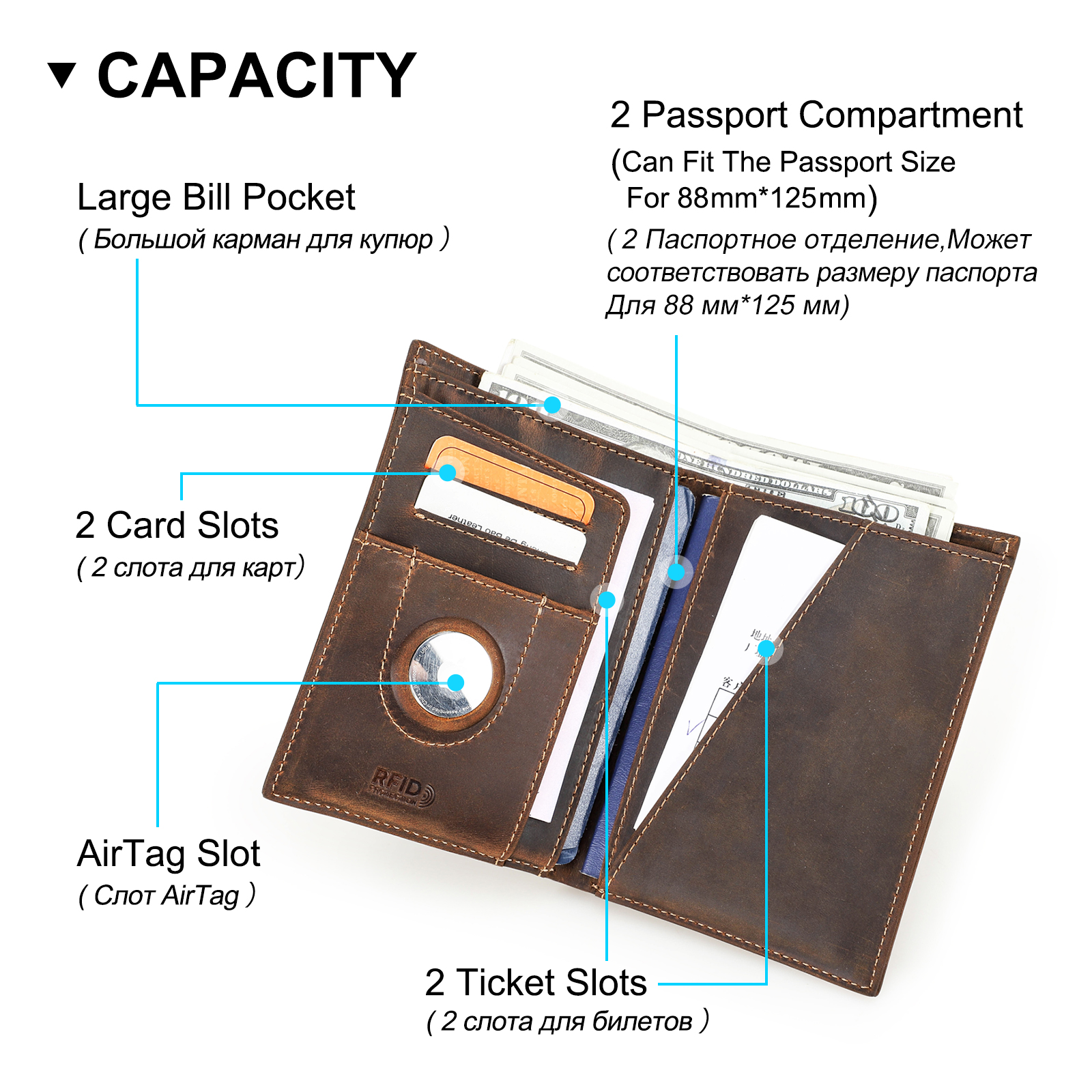 Customized Passport Cover Wall – Men'S Accessories On Sale Bewertung und Preis