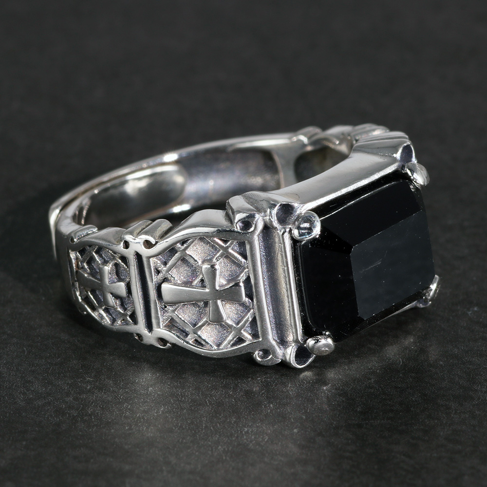 Vintage Punk Silver 925 Jewelr – Signet Ring Men Bewertung und Preis